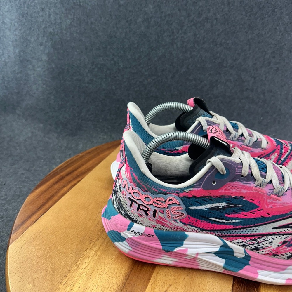 ASICS Noosa Tri 15 Avant Garde Pink Restful Teal Shoes 1012B429-401 Women's 7 - Picture 3 of 12
